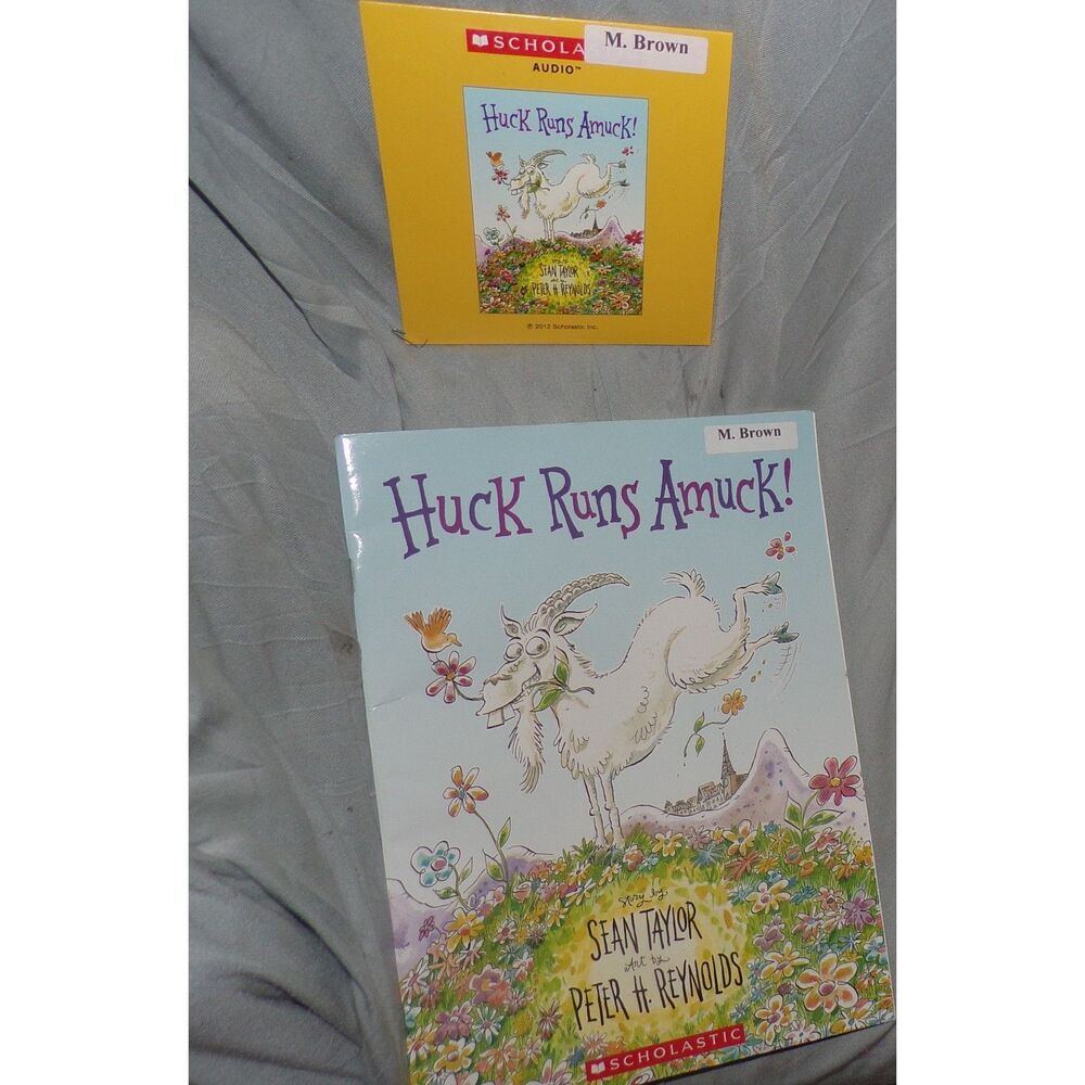 Huck Runs Amuck Sean Taylor Scholastic book with readalong cd